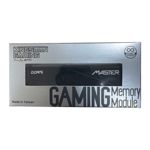 KINGSMAN GAMING BLACK 16GB 6000MHz DDR5 CL38 Soğutuculu KSD516G60C38MST PC RAM